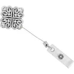 Alcazar Clip-On Badge Clip -Fashion Accessories alcazar clip on badge clip silver 2 9b0c55c6 fd43 4d50 a853 e5b7da1fd423