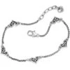Alcazar Heart Anklet -Fashion Accessories alcazar heart anklet silver 0