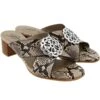 Alison Sandals -Fashion Accessories alison sandals snake print 0