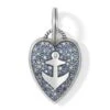 Anchor And Soul Charm -Fashion Accessories anchor and soul charm silver blue 0 b8cf4dd9 e39c 4ac8 9cad 9f691a24b4fe