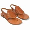 Ancona Thongs -Fashion Accessories ancona thongs cognac 0
