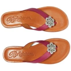 Aster Flower Thongs -Fashion Accessories aster flower thongs orchid 2