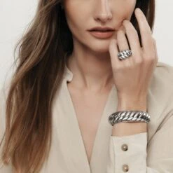 Athena Ring -Fashion Accessories athena ring silver 4