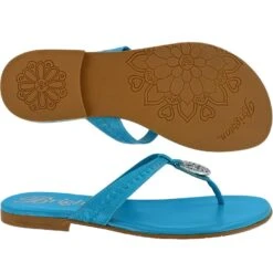 Ava Sandals -Fashion Accessories ava sandals teal 2