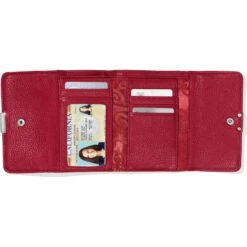 Barbados Double Flap Wallet -Fashion Accessories barbados double flap wallet lipstick 2 a4280e35 3565 4530 8f4c 08a292b6c08a