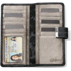 Barbados Large Pocket Wallet -Fashion Accessories barbados large pocket wallet black 1 35731a53 4067 4358 8746 60dc10f43ed9