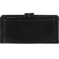 Barbados Large Pocket Wallet -Fashion Accessories barbados large pocket wallet black 2 c1afb966 cb3e 496e 958c 76a0fb3c88c6