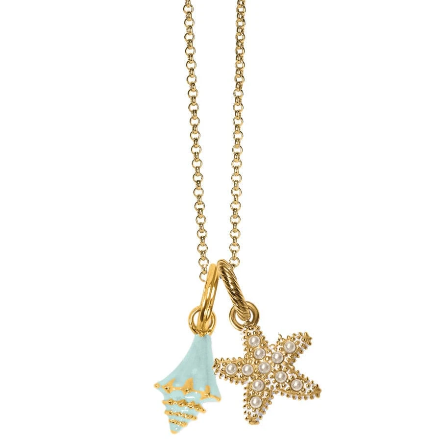 Beach Star Charm Necklace 3 Beach Star Charm Necklace