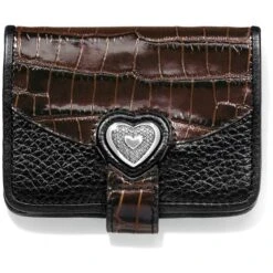Bellissimo Heart Small Wallet -Fashion Accessories bellissimo heart small wallet black chocolate 0 9590401e 6c6c 4927 a93b 4d5be6588194