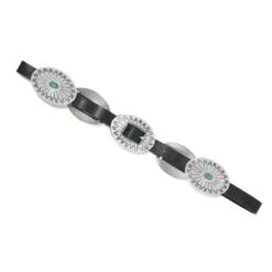 Blackbird Concho Belt -Fashion Accessories blackbird concho belt black turquoise 2