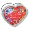 Blossom Hill Rouge Heart Compact Mirror -Fashion Accessories blossom hill rouge heart compact mirror poppy 0