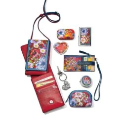 Blossom Hill Rouge Heart Compact Mirror -Fashion Accessories blossom hill rouge heart compact mirror poppy 2