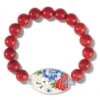 Blossom Hill Rouge Stretch Bracelet 1 Blossom Hill Rouge Stretch Bracelet -Fashion Accessories blossom hill rouge stretch bracelet red multi 0