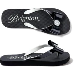 Bopeep Flip Flops 10 Bopeep Flip Flops -Fashion Accessories bopeep flip flops black white 3