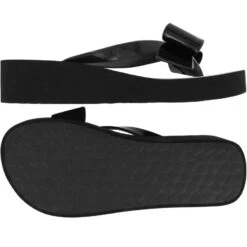 Bowie Wedge Flip Flops -Fashion Accessories bowie wedge flip flops black 2 c0c38eeb eee0 49ad 8d86 9198c5f2126d