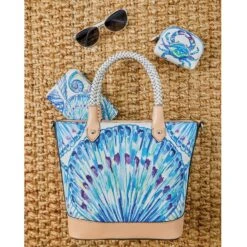 Calypso Embroidered Tote -Fashion Accessories calypso embroidered tote multi 3