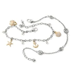 Cape Cod Anklet -Fashion Accessories cape cod anklet gold 3
