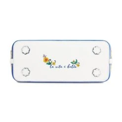 Carina Tote -Fashion Accessories carina tote white multi 3