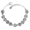 Cascading Hearts Bracelet -Fashion Accessories cascading hearts bracelet silver 0 c16f4363 903b 4754 88ac 42be21742695