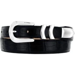 Catera Taper Belt -Fashion Accessories catera taper belt black 0