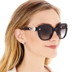 Chara Ellipse Sunglasses -Fashion Accessories chara ellipse sunglasses black pearl 3 38cb436c 8926 4634 8641 cb41aeb45db2