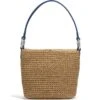 Cherie Straw Shoulderbag -Fashion Accessories cherie straw shoulderbag wheat french blue 0