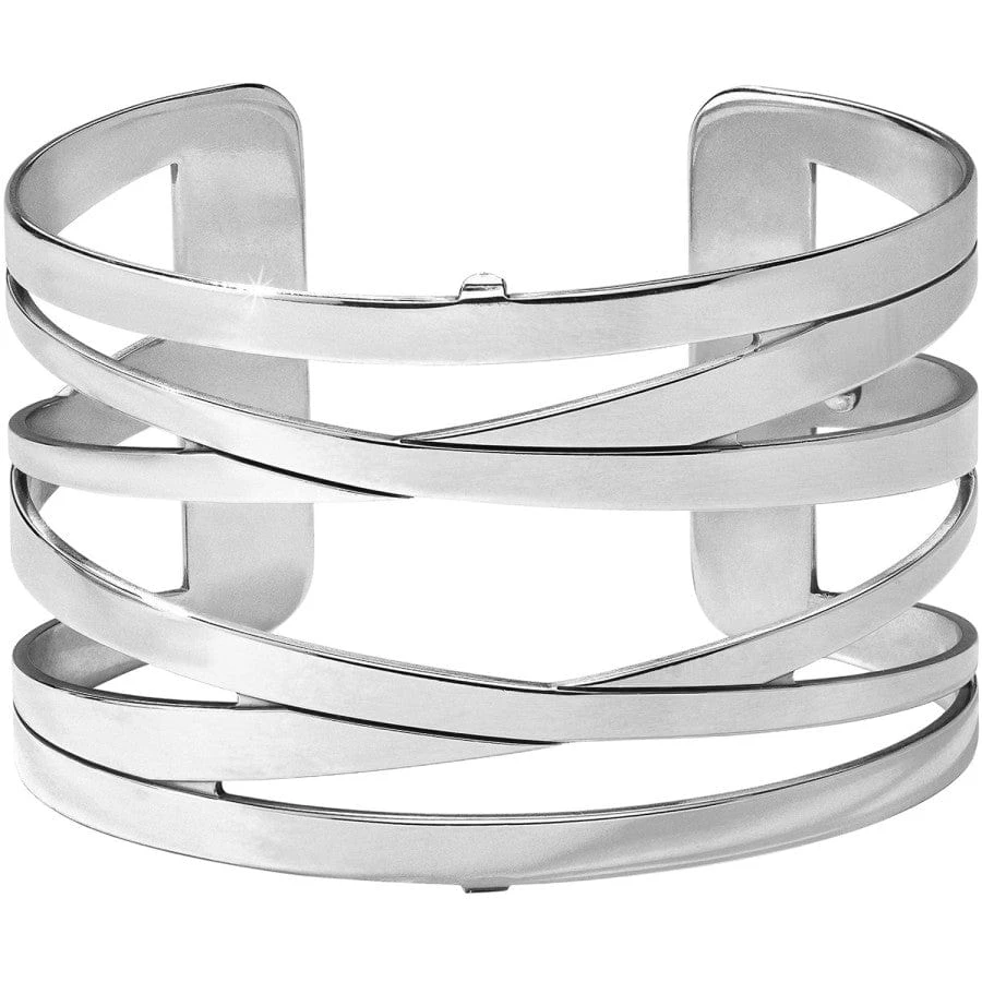 Christo Chara Wide Cuff Bracelet 4 Christo Chara Wide Cuff Bracelet - Image 2