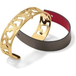Christo Venice Slim Cuff Bracelet Set -Fashion Accessories christo venice slim cuff bracelet set gold pewter 2 bf21de60 8cc7 44f9 9388 5959f8481164
