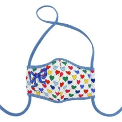 Ciao Bella Heart Face Mask (2 Pack) -Fashion Accessories ciao bella heart face mask 2 pack multi 4