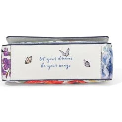 Clarette Flap Cross Body Bag -Fashion Accessories clarette flap cross body bag white multi 3