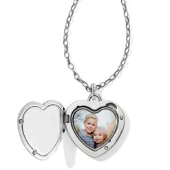 Contempo Convertible Locket Necklace -Fashion Accessories contempo convertible locket necklace silver 1 7444af8d f181 474f b23a 9c28f1b1aadb