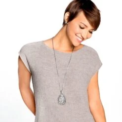 Contempo Fit Necklace -Fashion Accessories contempo fit necklace silver 6 1f227c65 84e4 4587 ad47 b90561ef76ec