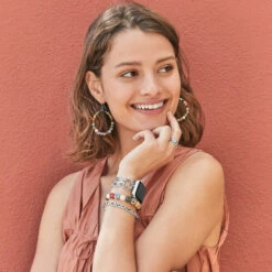 Contempo Linx Watch Band -Fashion Accessories contempo linx watch band silver 5