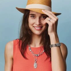 Contempo Token Tag Charm Necklace -Fashion Accessories contempo token tag charm necklace silver 3 04a5df03 b610 42c1 b83f bc9e90108b2c