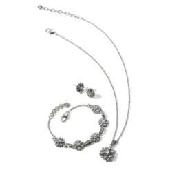 Cora Necklace -Fashion Accessories cora necklace silver 3