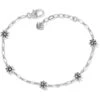 Daisy Chain Anklet -Fashion Accessories daisy chain anklet silver 0