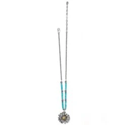 Daisy Dee Turquoise Necklace -Fashion Accessories daisy dee turquoise necklace silver turquoise 2