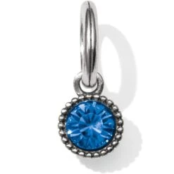 Dazzling Love Blue Heart Charm Necklace -Fashion Accessories dazzling love blue heart charm necklace silver blue 2 79c84d20 af2b 42d2 92ee b7f4065fa5b5