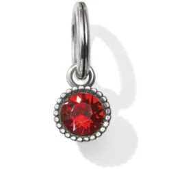 Dazzling Love Red Heart Charm Necklace -Fashion Accessories dazzling love red heart charm necklace silver red 3 02eef164 cf50 42d7 9674 6d54dcad88f9