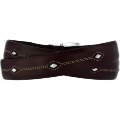 Denver Diamond Belt -Fashion Accessories denver diamond belt brown 1 30157b2f 38d9 429c b653 54a540edcc94