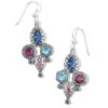 Elora Gems Cubist French Wire Earrings -Fashion Accessories elora gems cubist french wire earrings silver multi 0 a58b85aa fb49 40d8 96ca 4ad88b99d52e