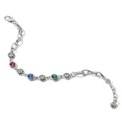Elora Gems Dots Soft Bracelet -Fashion Accessories elora gems dots soft bracelet silver multi 2 bff221f6 527d 4a36 876d 3b960fed7b0b