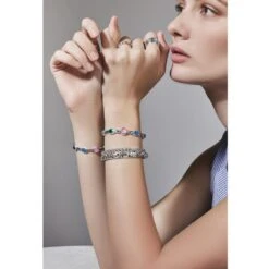 Elora Gems Ring -Fashion Accessories elora gems ring silver multi 3