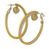 Esprit Heart Post Hoop Earrings -Fashion Accessories esprit heart post hoop earrings gold 0