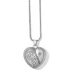 Essex Heart Convertible Locket Necklace -Fashion Accessories essex heart convertible locket necklace silver 0 731e88a1 a581 443a 9043 ac8723e63203