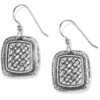 Ferrara Artisan Square French Wire Earrings -Fashion Accessories ferrara artisan square french wire earrings silver 0 7ee98671 8d23 4bcc b238 d7b43999c7f0