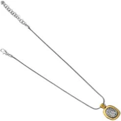 Ferrara Artisan Two Tone Pendant Necklace -Fashion Accessories ferrara artisan two tone pendant necklace silver gold 2 a9e90b4a cf20 4d37 935d 9dd7a74ef8d2