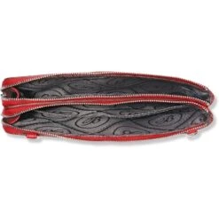 Ferrara Duet Zip Pouch -Fashion Accessories ferrara duet zip pouch poppy 1