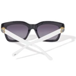 Ferrara Two Tone Sunglasses -Fashion Accessories ferrara two tone sunglasses black white 2