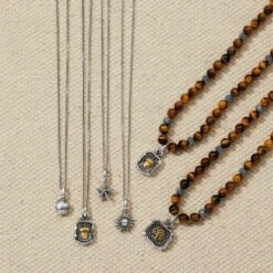 Ferrara Virtue Stella Petite Necklace -Fashion Accessories ferrara virtue stella petite necklace silver 2